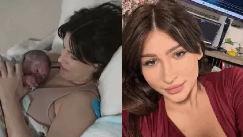 Twitch女主播Fandy直播生孩子